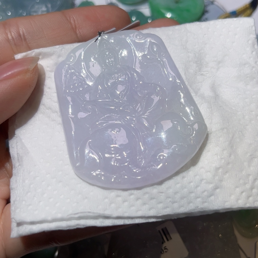 翡翠未镶嵌颈饰天然翡翠A货