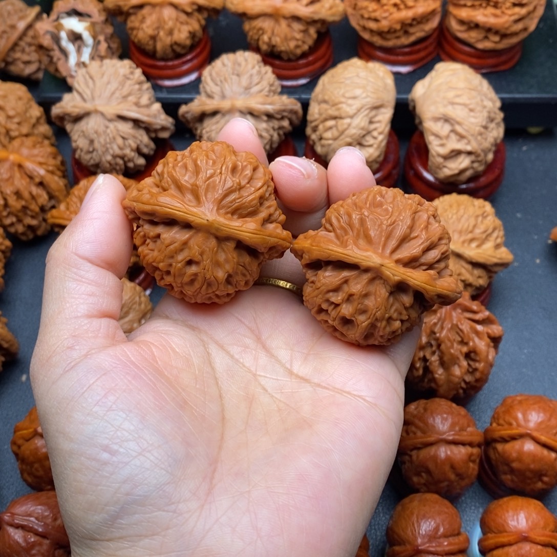 把件文玩核桃45宫灯