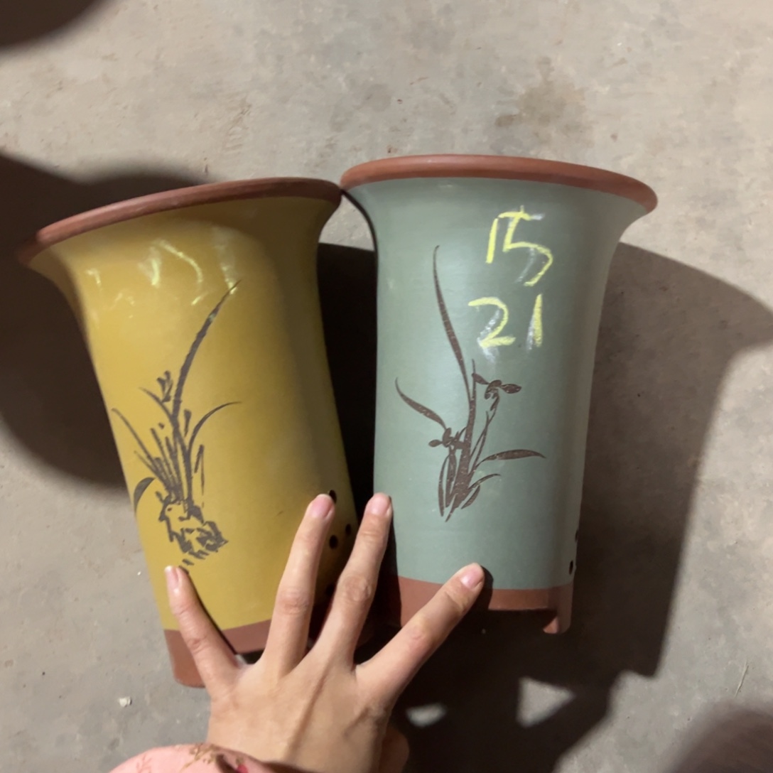 宜兴川阁紫砂花盆