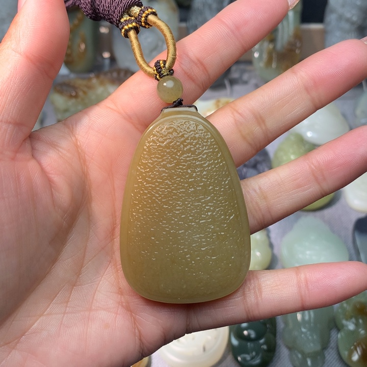 和田玉挂件未镶嵌