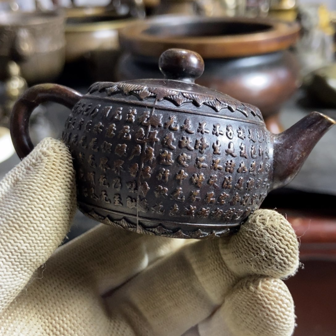 会***的铜器工艺品摆件香炉摆件