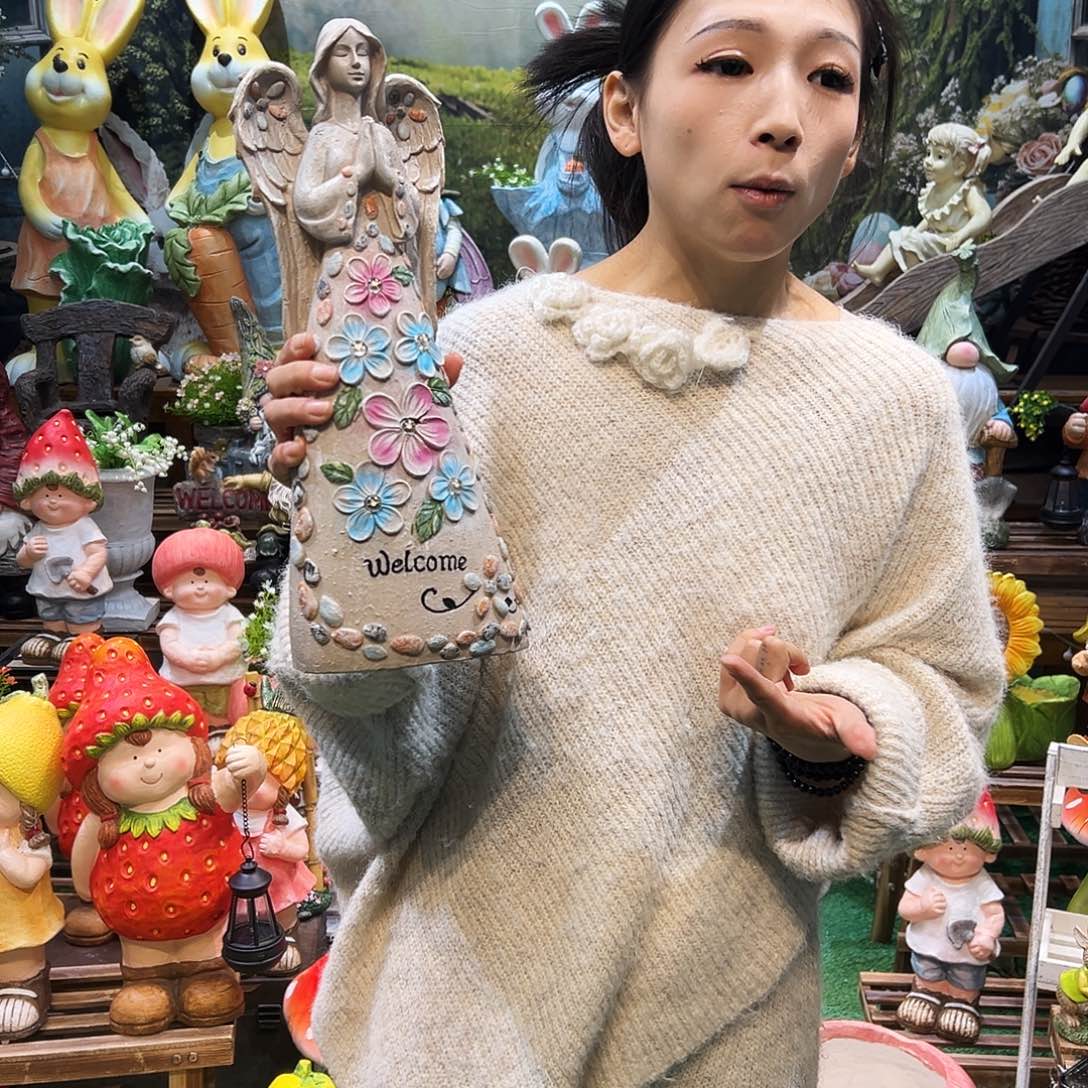 花园摆件红红火火