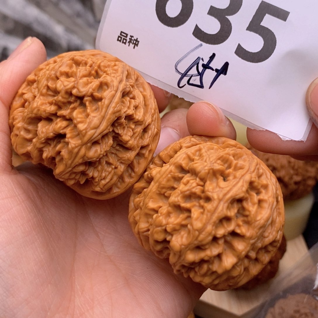 文玩核桃把件635号45粗筋