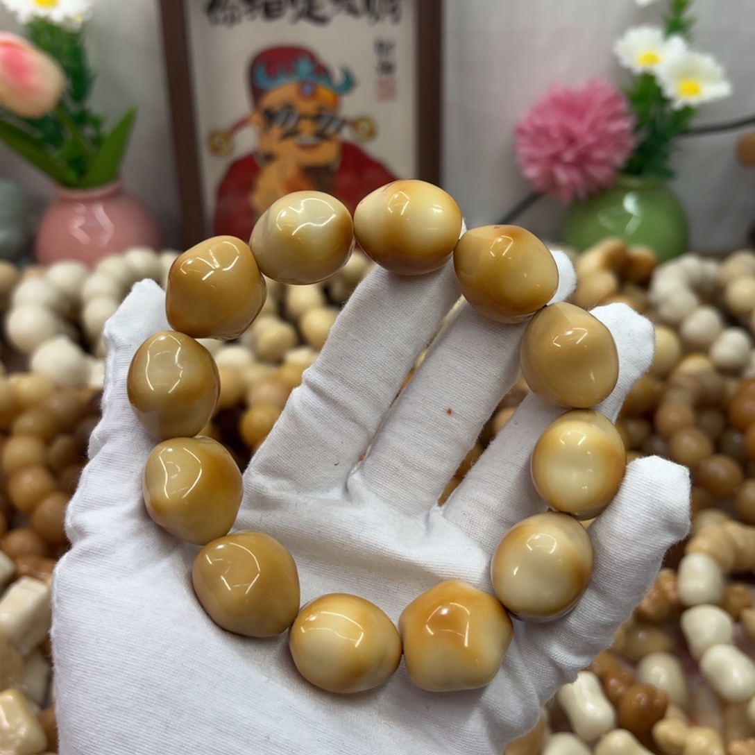 吊坠菩提根/象牙果牙果瑕疵机抛128