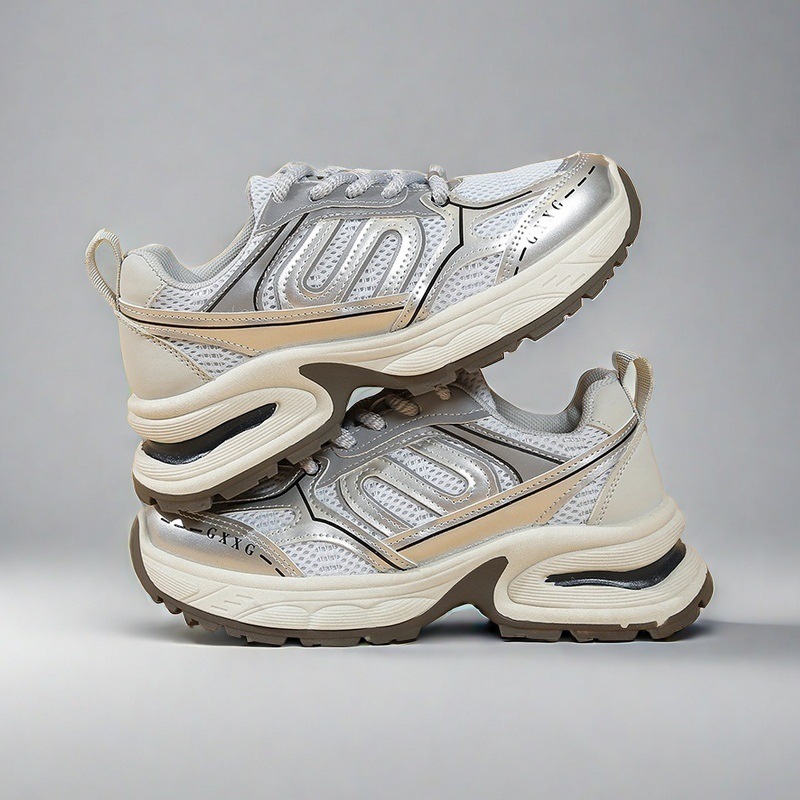 X-2/35【新疆包邮】休闲鞋运动增高鞋厚底学生新款跑步春款老爹鞋