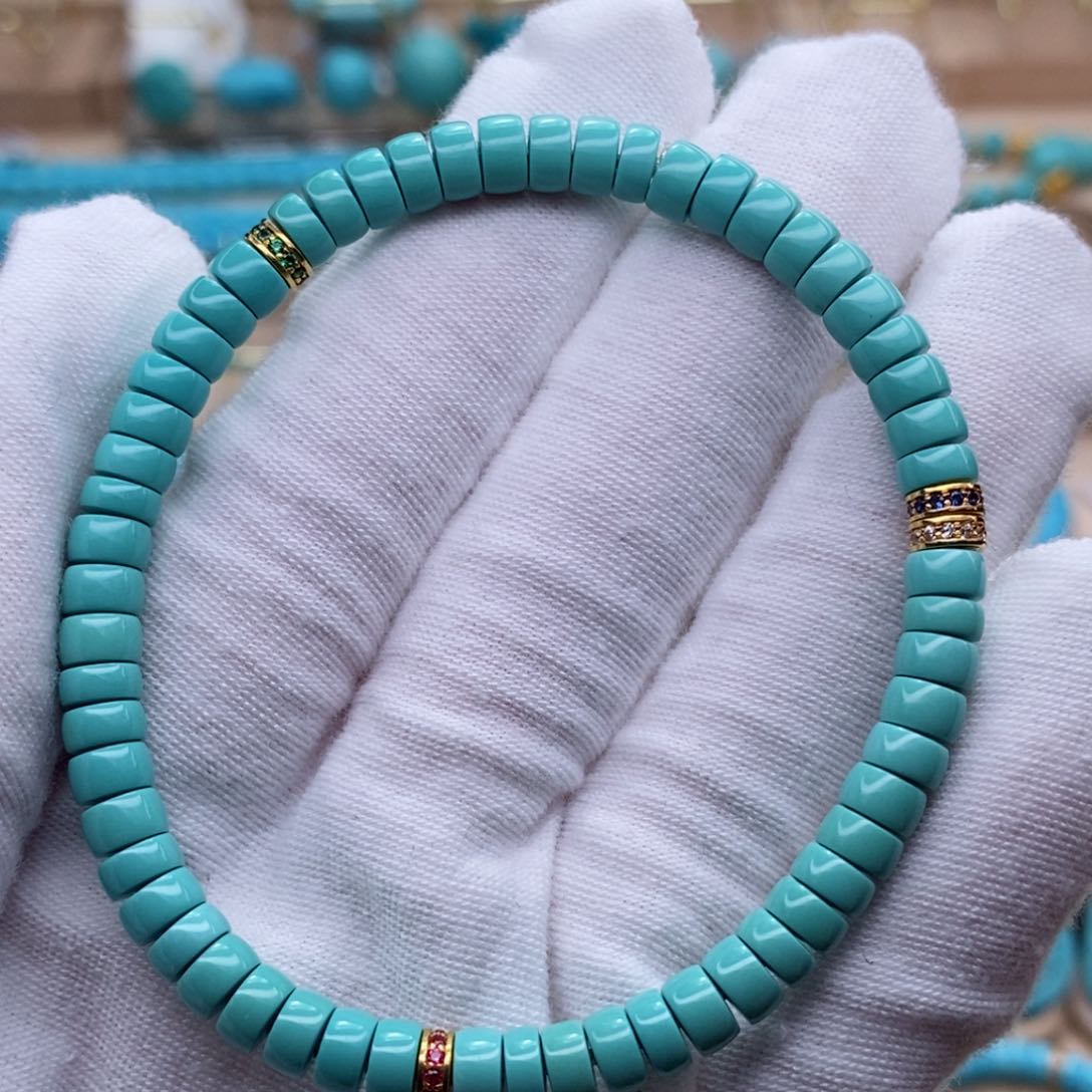 绿松石珠宝奇石未镶嵌