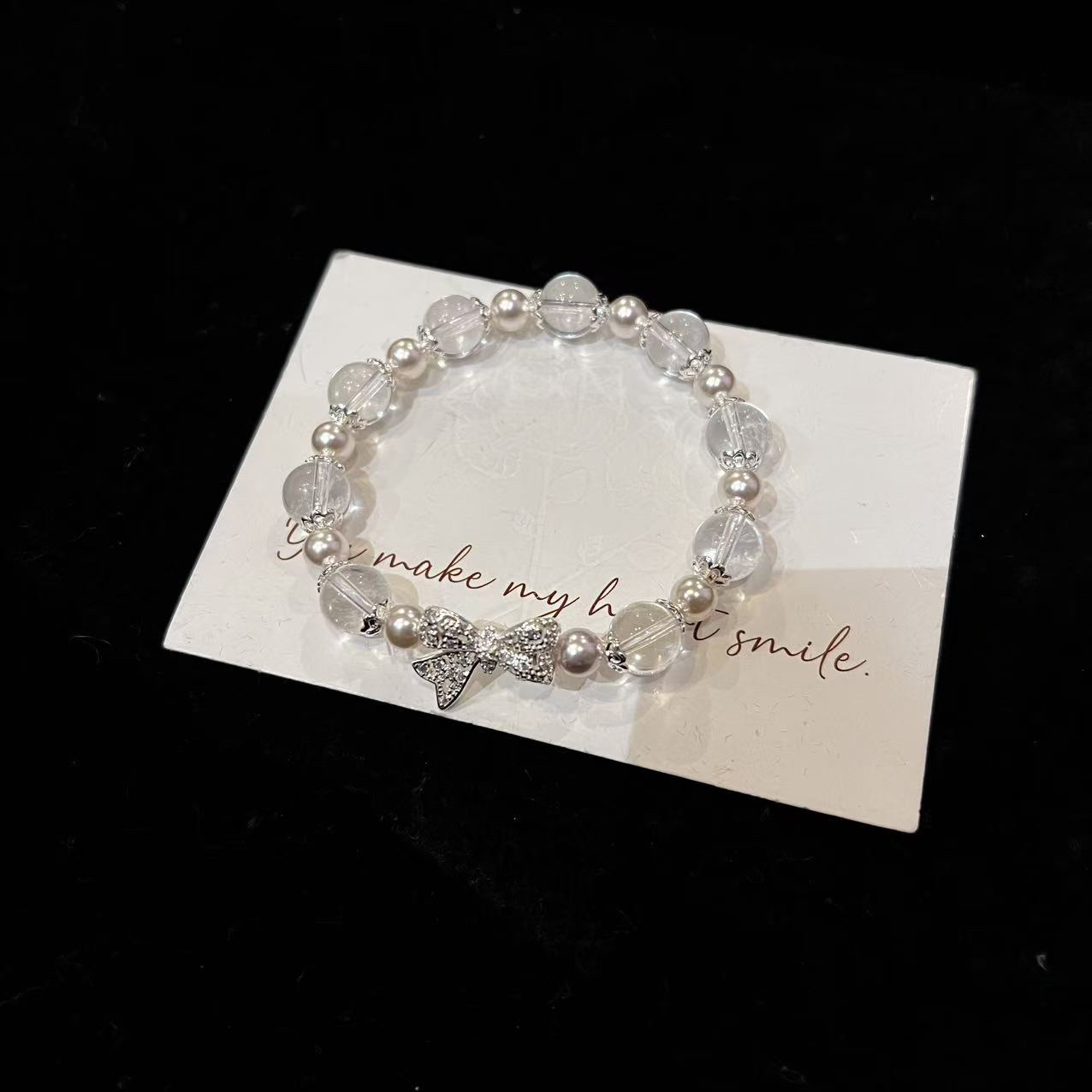 F880 9mm白阿塞设计款手串 多样性发一