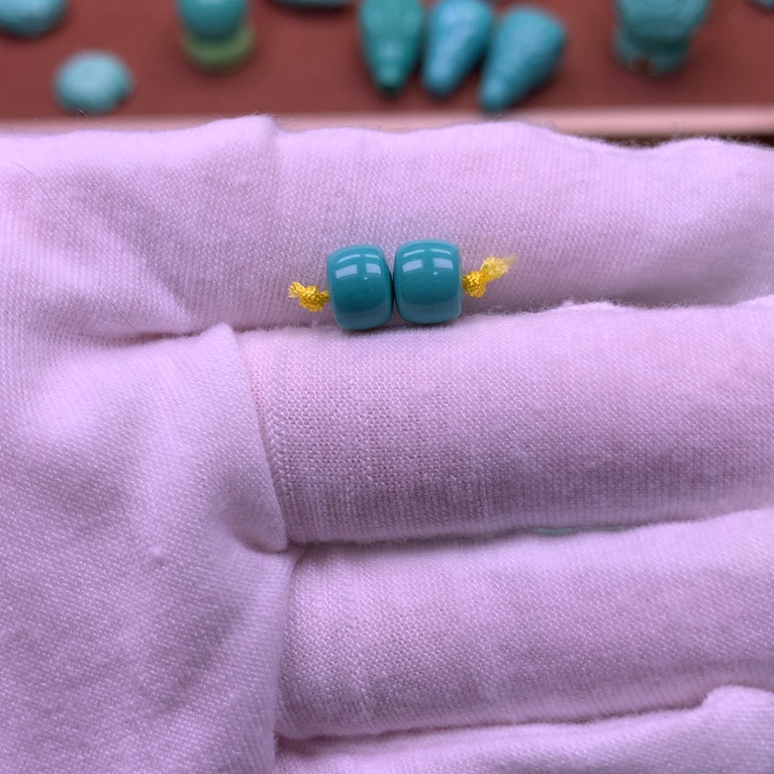 虾***性湖北原生态卡7.2直切蓝绿一对