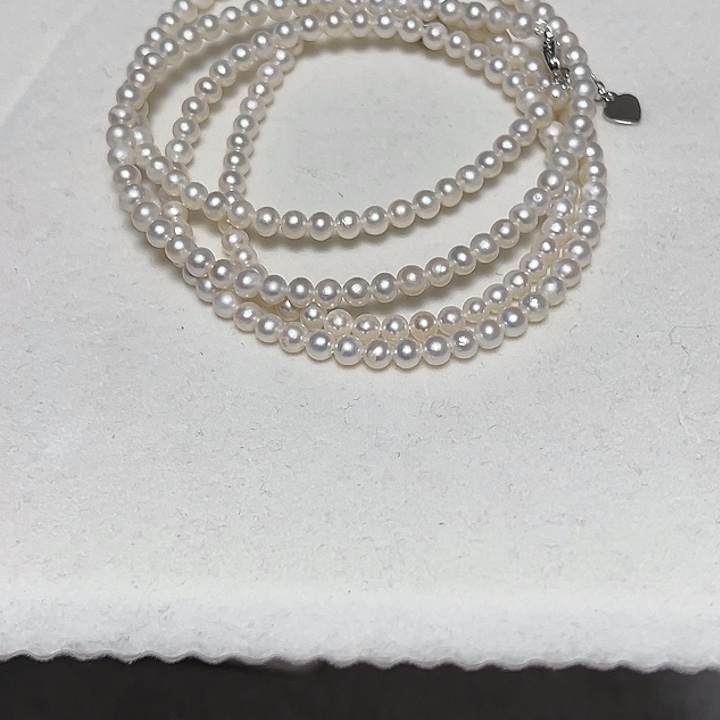 颈饰钛钢淡水珍珠
