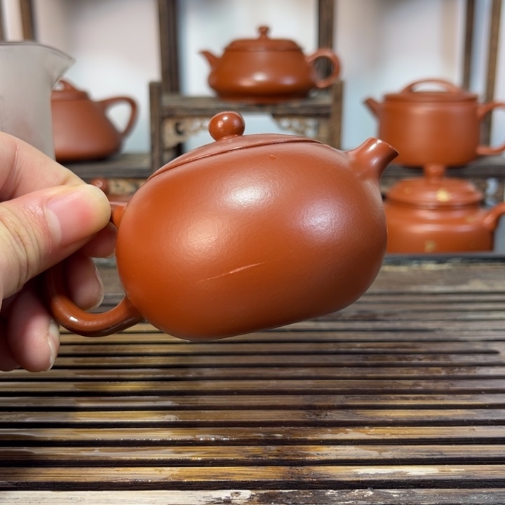 紫砂茶壶原矿紫砂手工制作