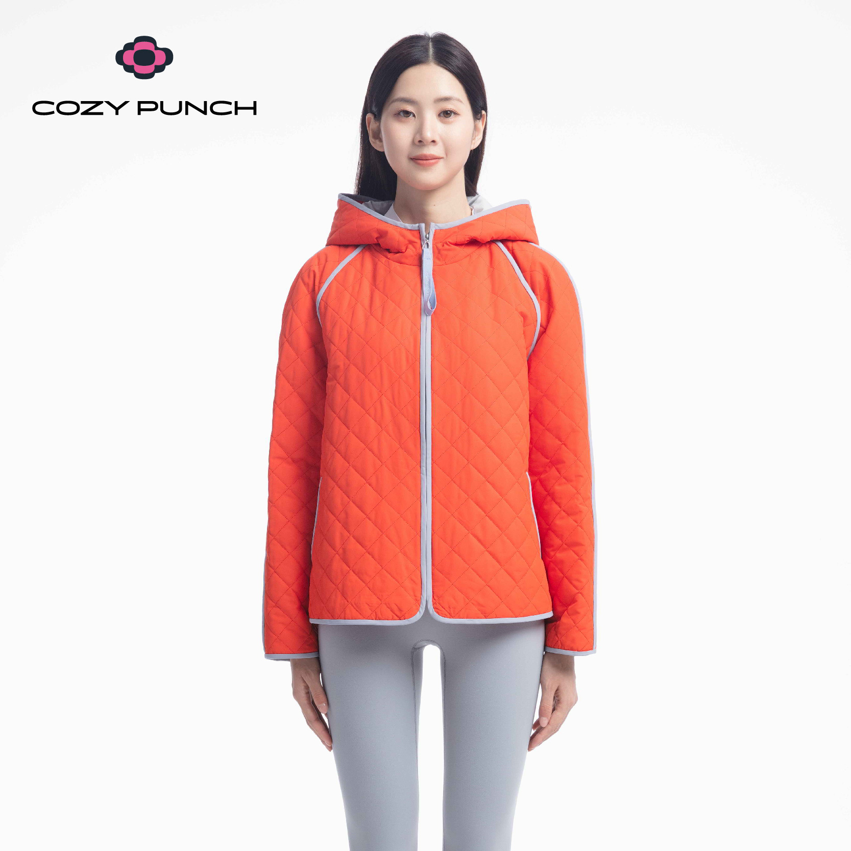 cozy punch【小香菱格】防风防泼水3M石墨烯保暖外套71383232