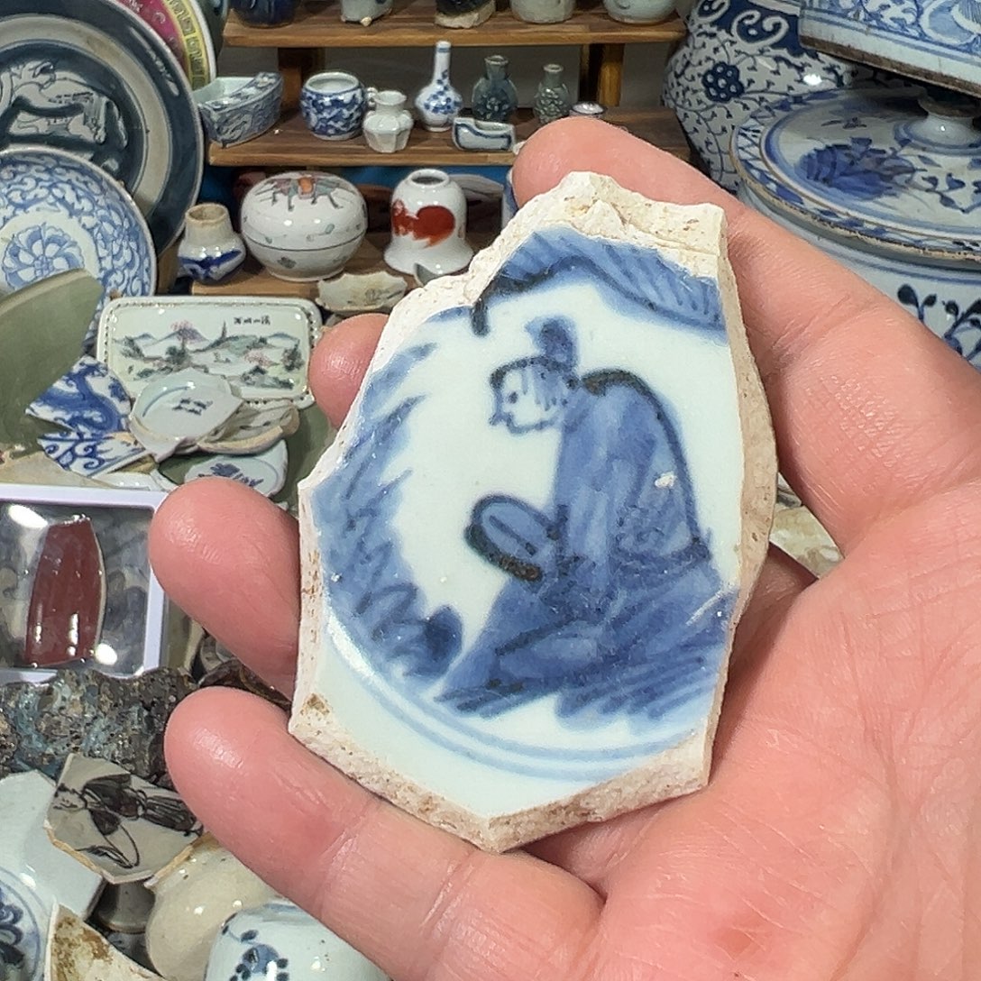 摆件瓷片标本，全场包邮