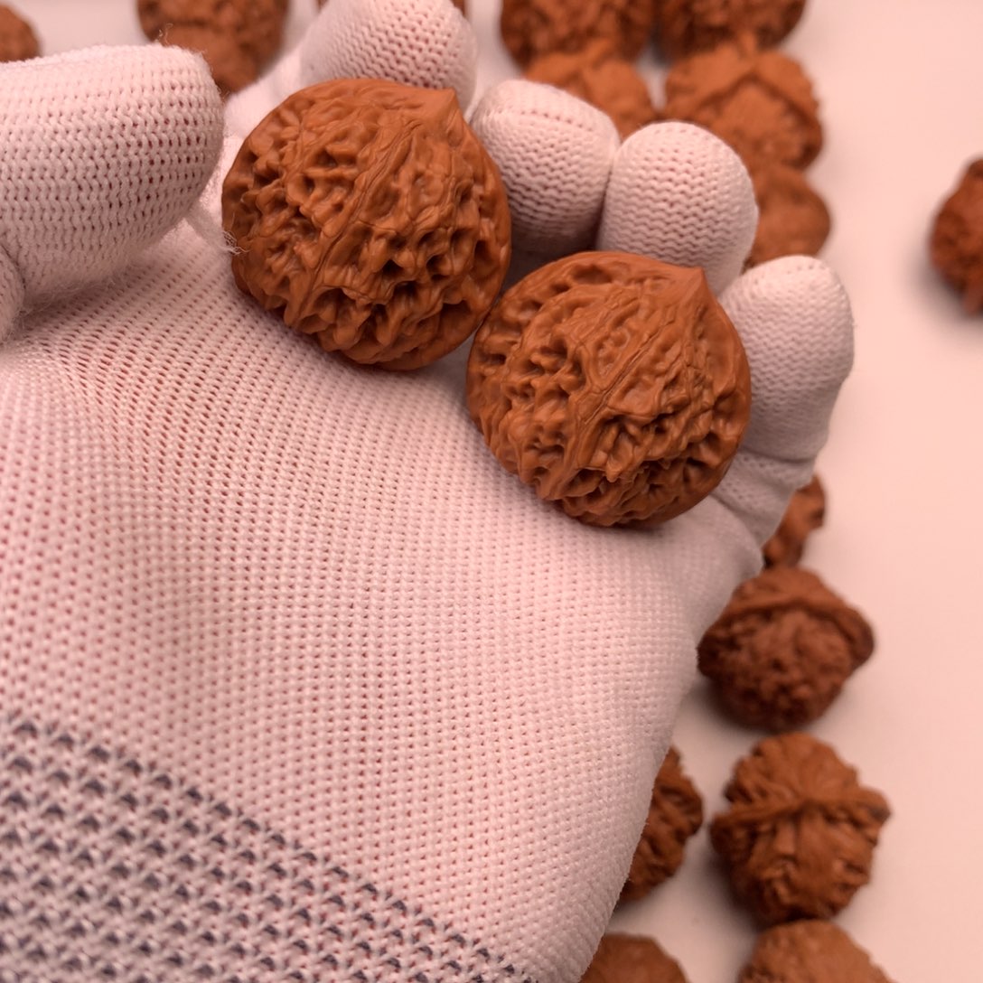 文玩核桃把件野生