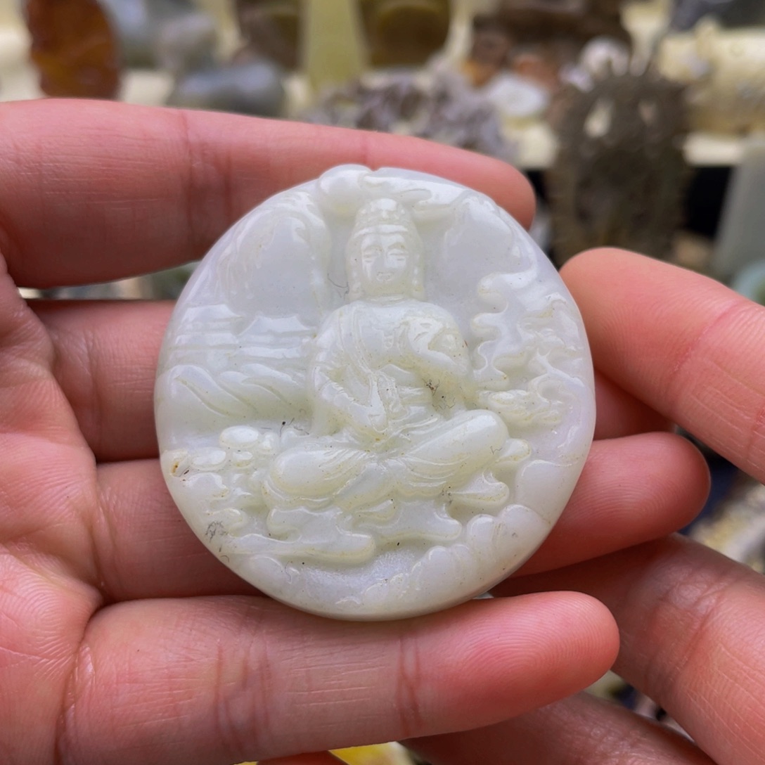 蛇纹石玉未镶嵌颈饰11