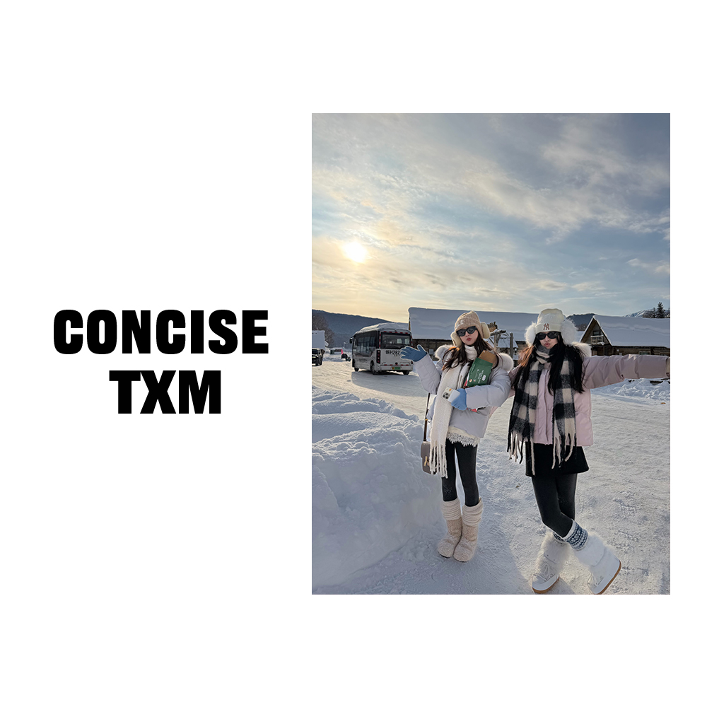 【唐小木】狐狸毛鹅绒服 新款秋冬时尚百搭保暖羽绒服 YR1224