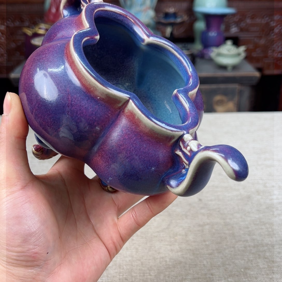 Lao瓷直播间正能量陶瓷艺术品正能量