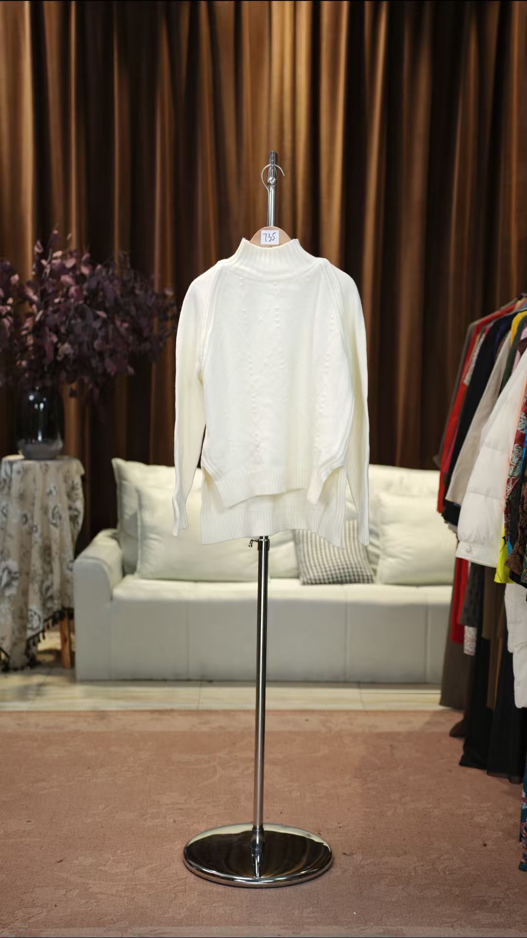 睿雪家2025高端撤柜上衣735