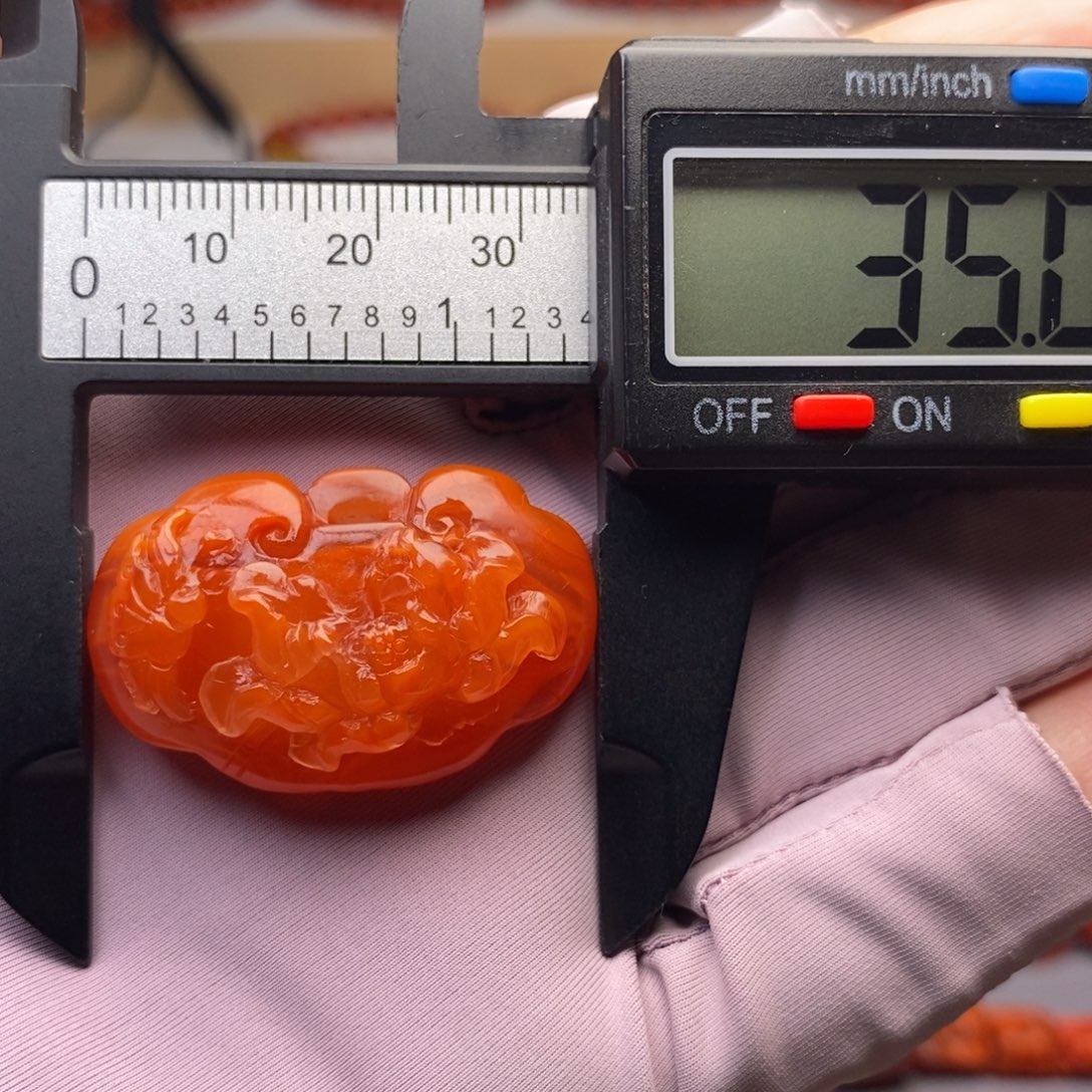 南红玛瑙未镶嵌配饰