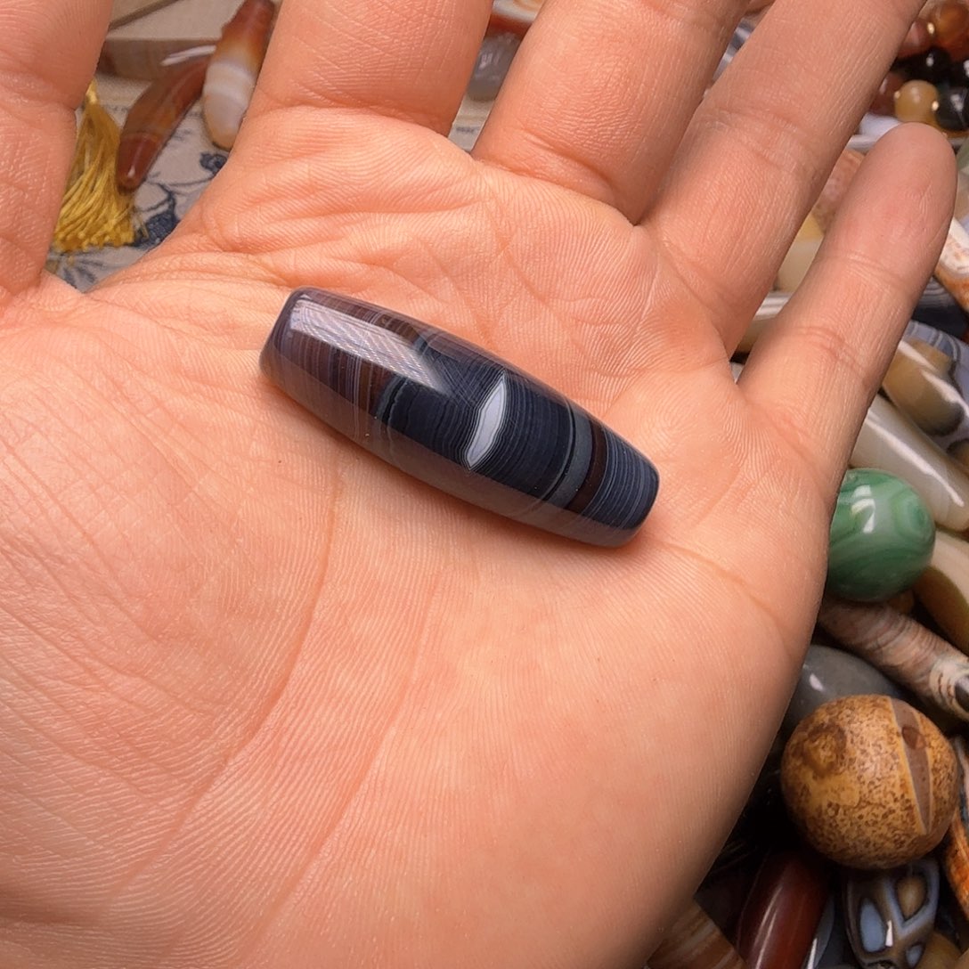 玛瑙/玉髓颈饰合金