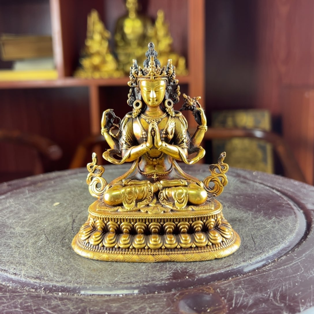 悠**然佛像的造型和造型