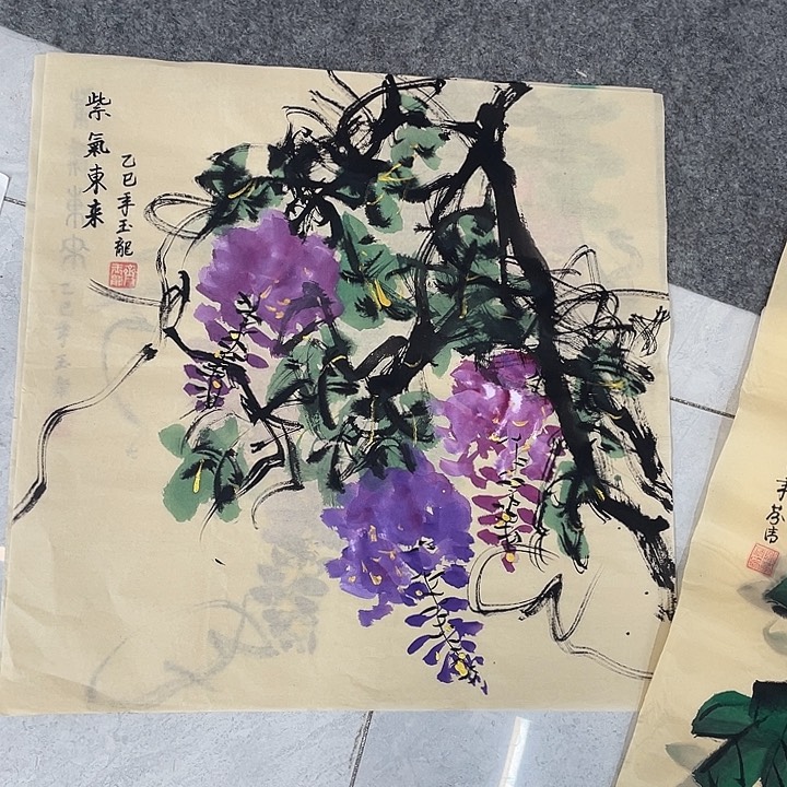 国画国画作品书法作品原稿