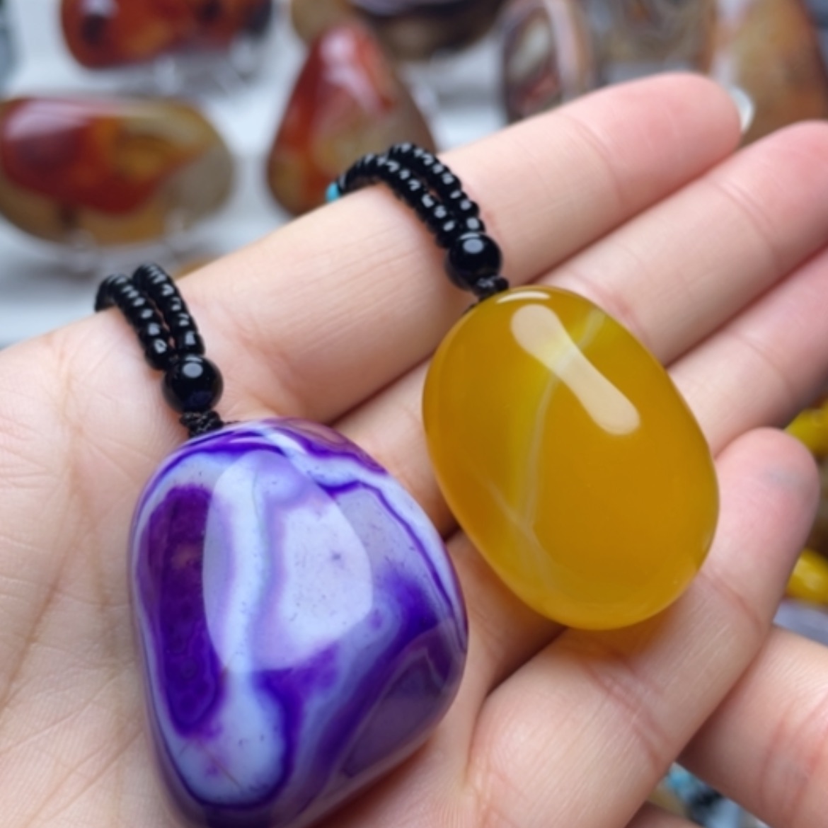 【闪购商品】未镶嵌玛瑙/玉髓珠宝奇石