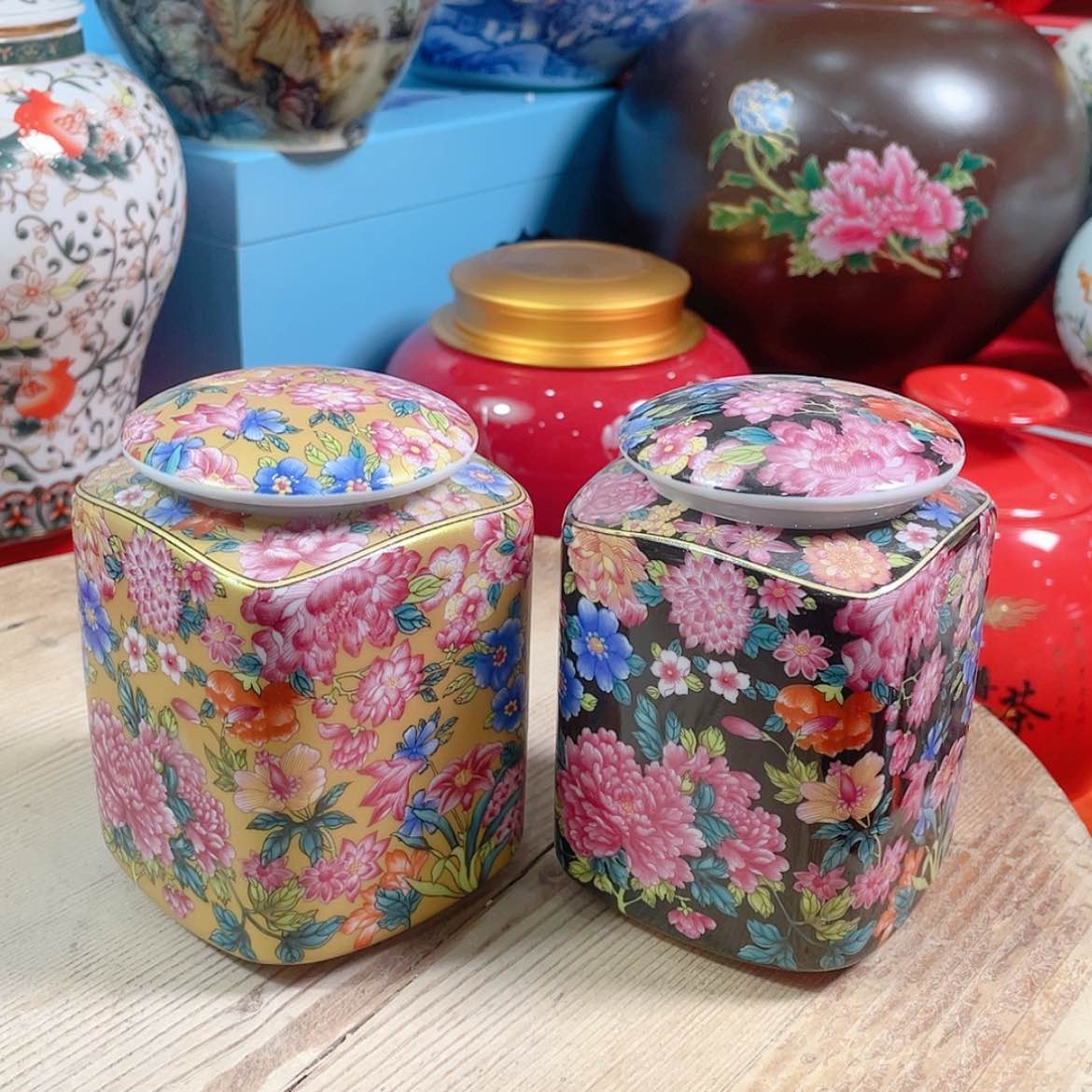 【闪购商品】罐陶瓷茶叶罐密封罐