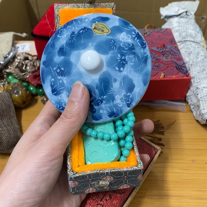 瓷片哈中古工艺品树脂