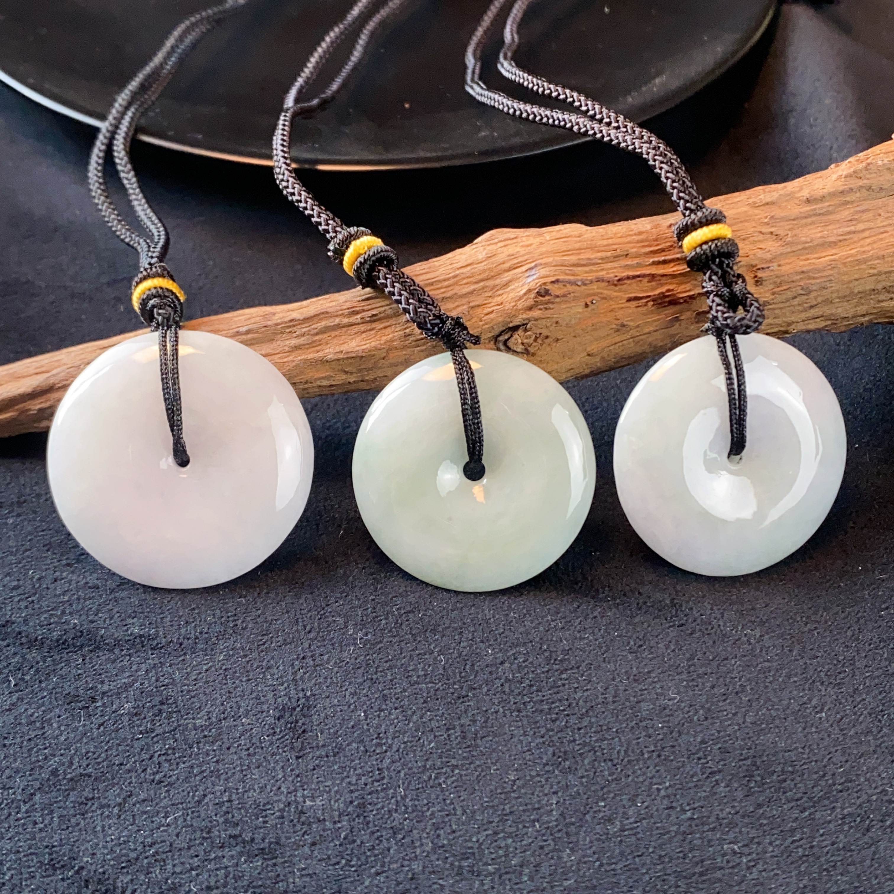 1075/LZL-58 翡翠时尚百搭精美平安扣吊坠/多样性发/一件