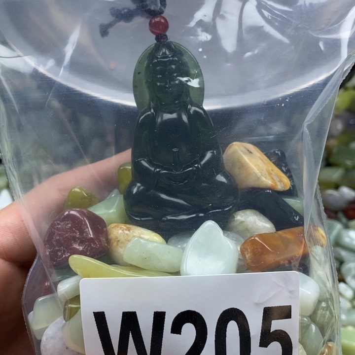 蛇纹石玉未镶嵌鱼缸石