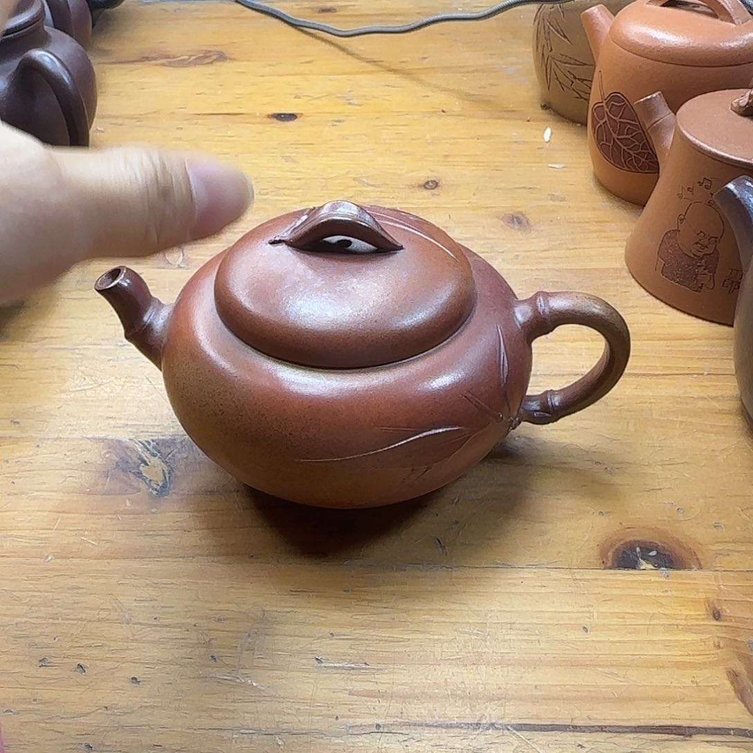 紫砂茶壶民间手艺人全手工制作