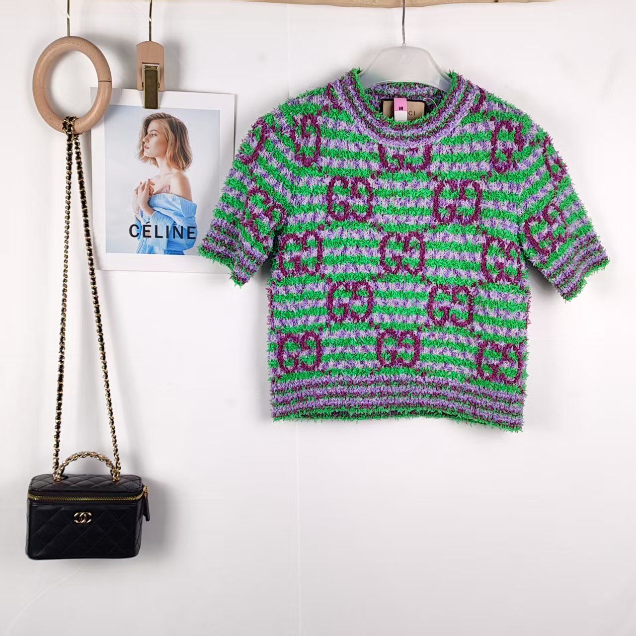 99新 GUCCI/古驰  海囤J/古驰上衣/xs码/dd61661