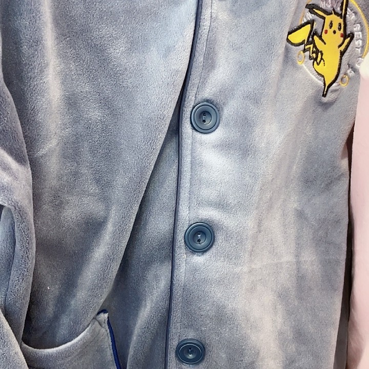 150灰色单层海岛绒家居