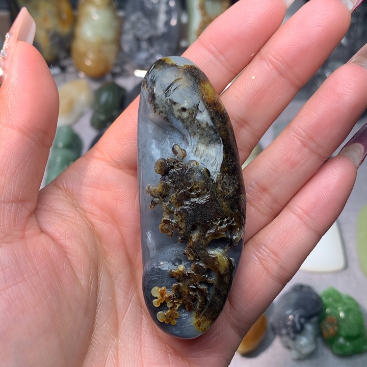 和田玉挂件未镶嵌