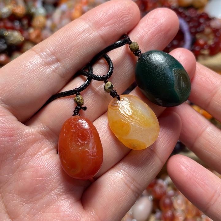 玛瑙/玉髓合金手链