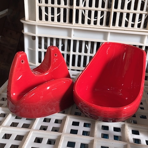 微瑕，不能明火，锅盖架勺托架红