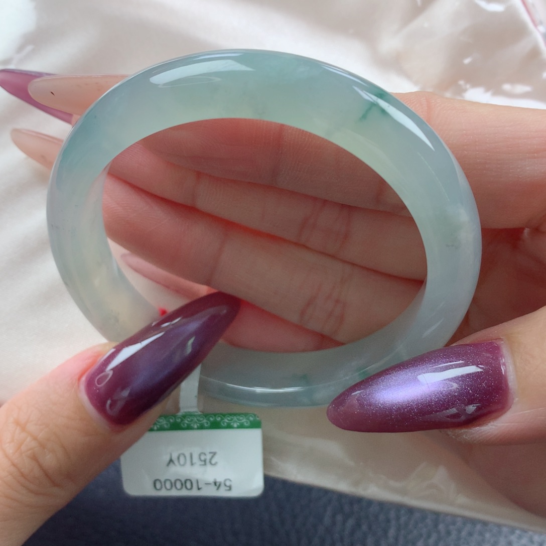 未镶嵌手镯翡翠缅甸天然翡翠A货54.9贵妃