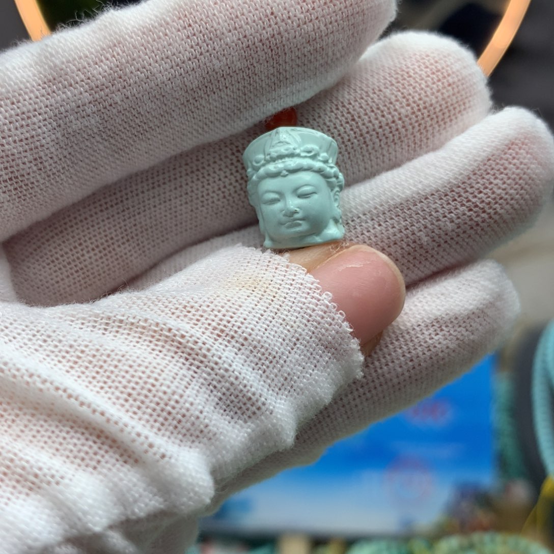 绿松石挂件未镶嵌