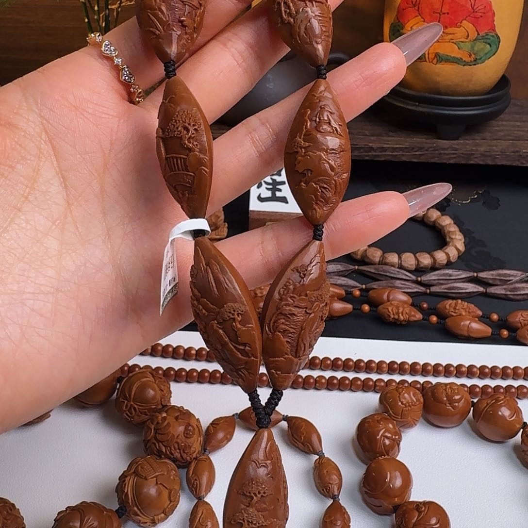 橄榄核手串/手链无相风景图