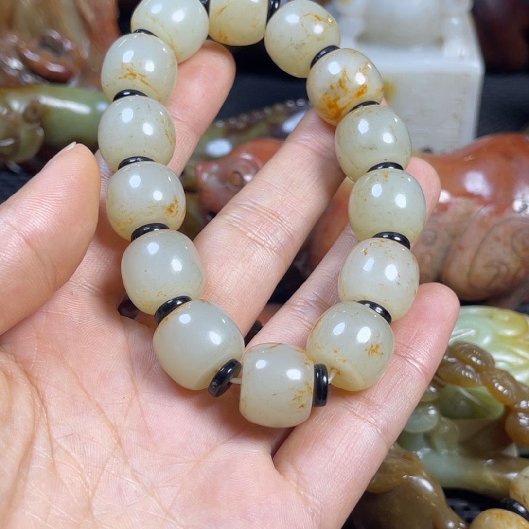 和田玉挂件未镶嵌孝*