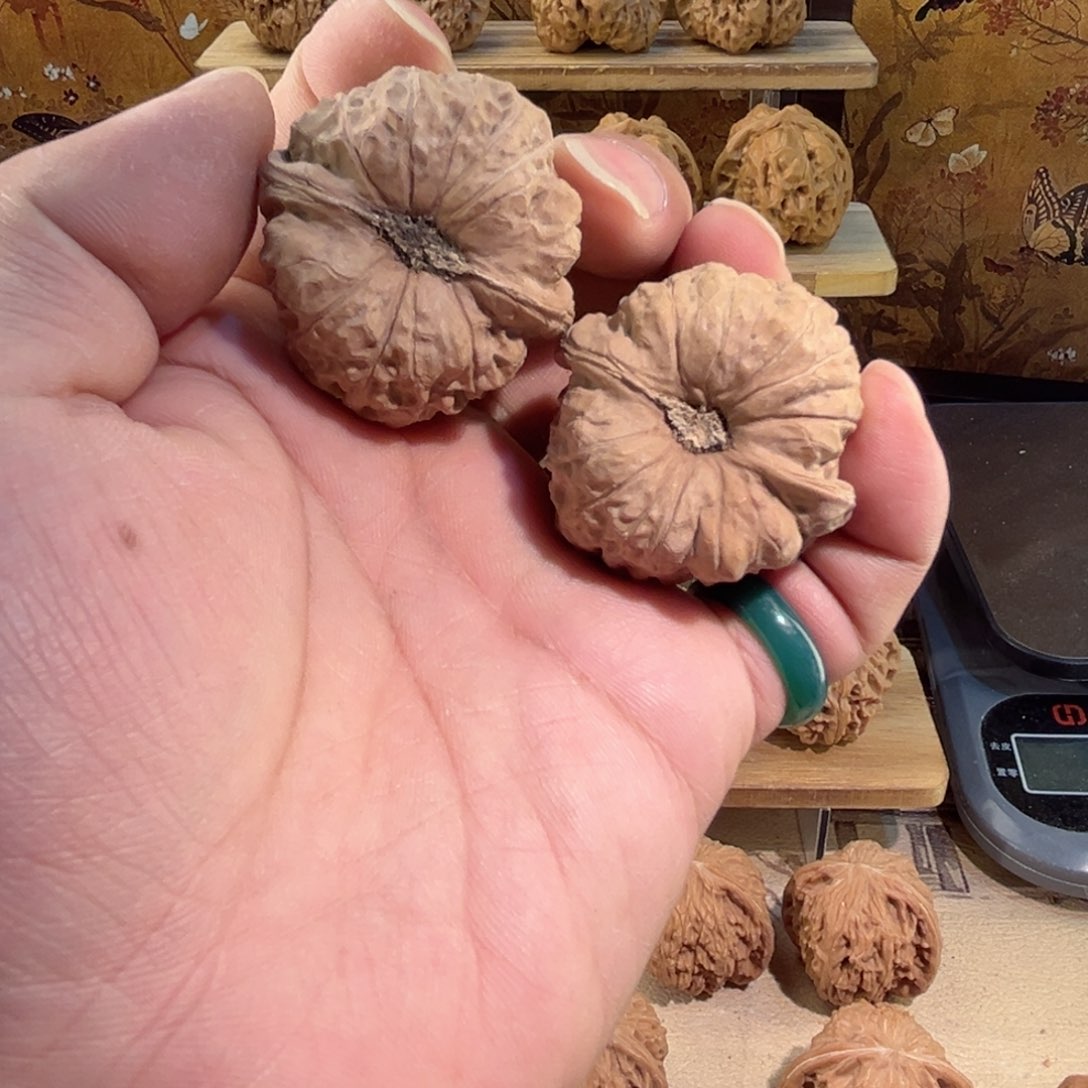 把件文玩核桃南瓜墩