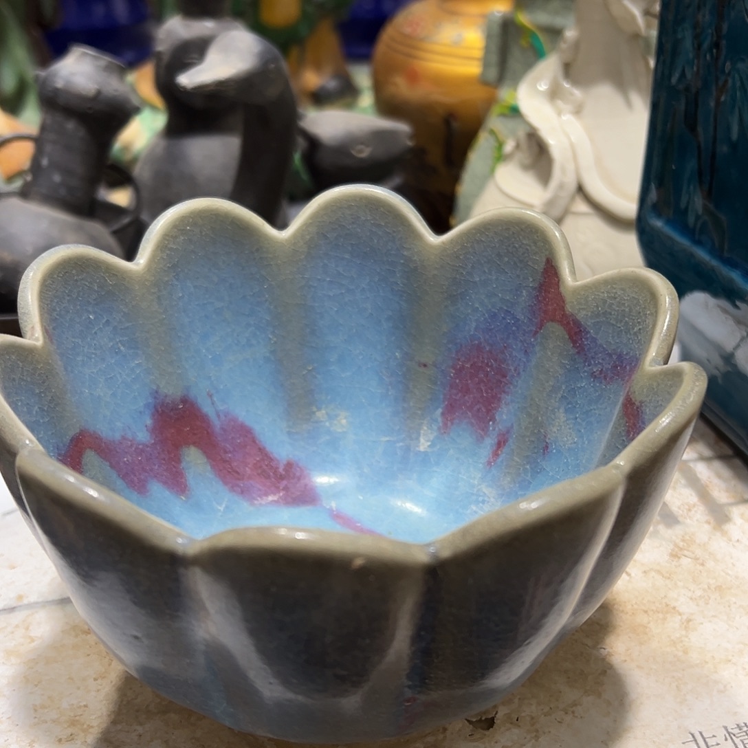 瓦当摆件茶的茶包茶陶瓷