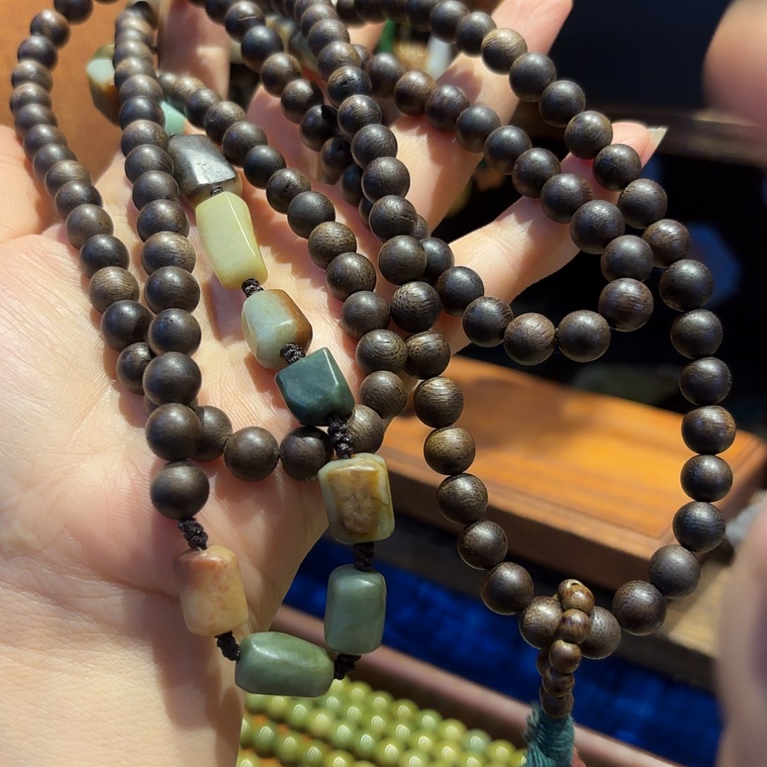 翡翠颈饰未镶嵌原创