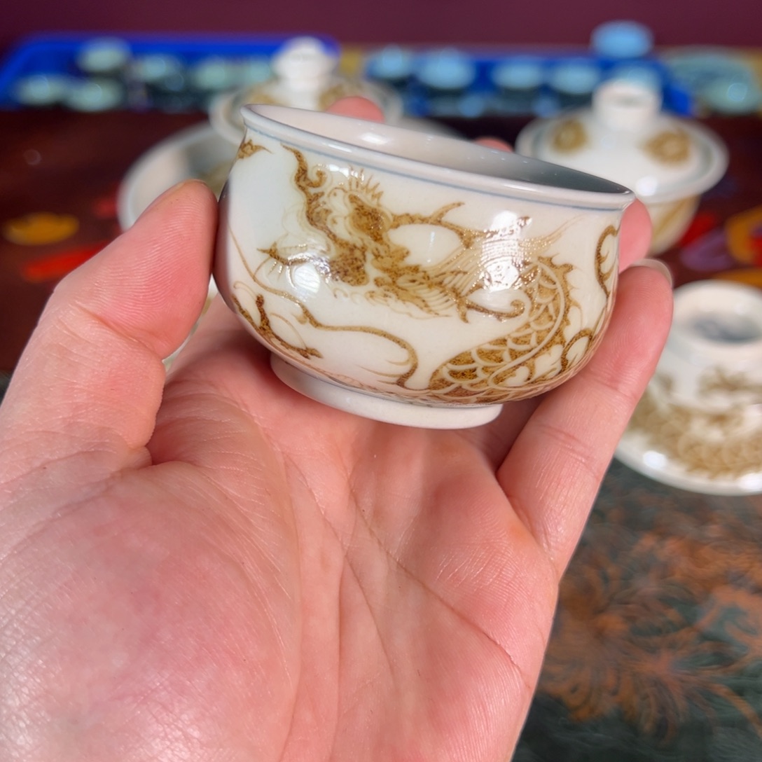 杯景德镇手绘陶瓷