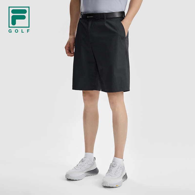 FILA斐乐男装/GOLF高尔夫梭织短裤2026夏季新款休闲时尚运动速干