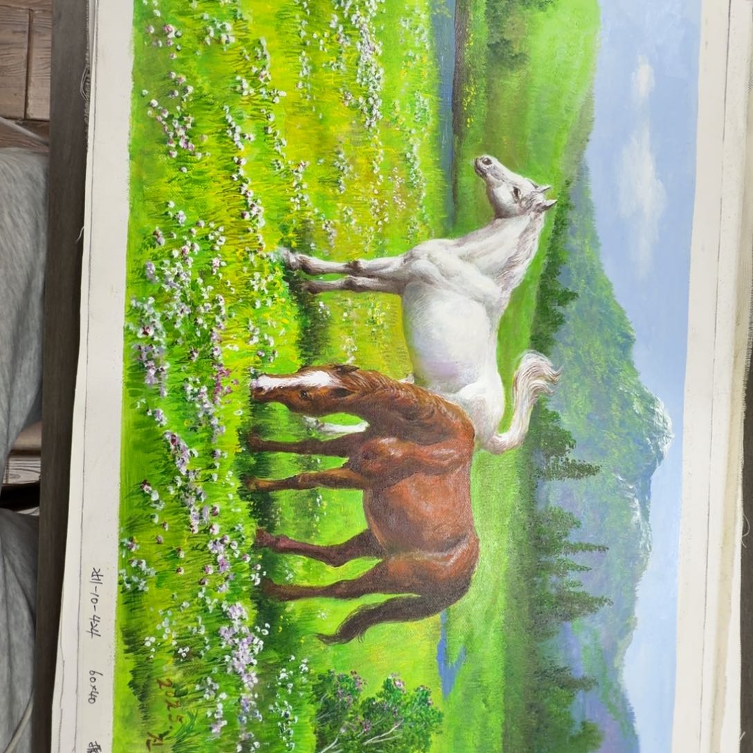 油画加油加油努力加油努力加油