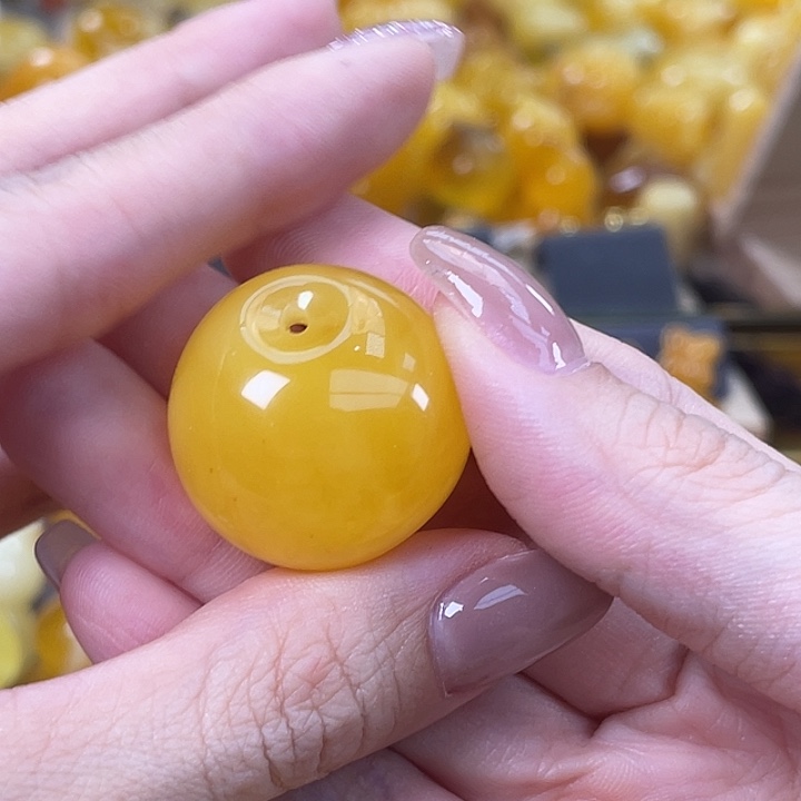 琥珀未镶嵌珠宝奇石琥珀蜜蜡J18