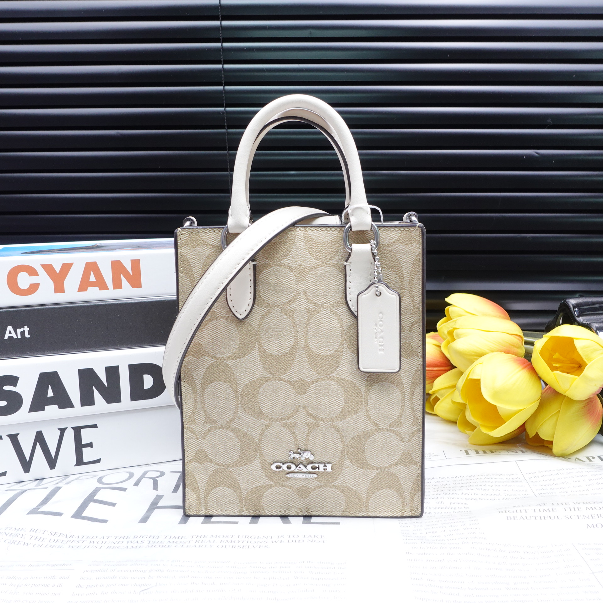 95新 COACH/蔻驰 单肩包/T10330373