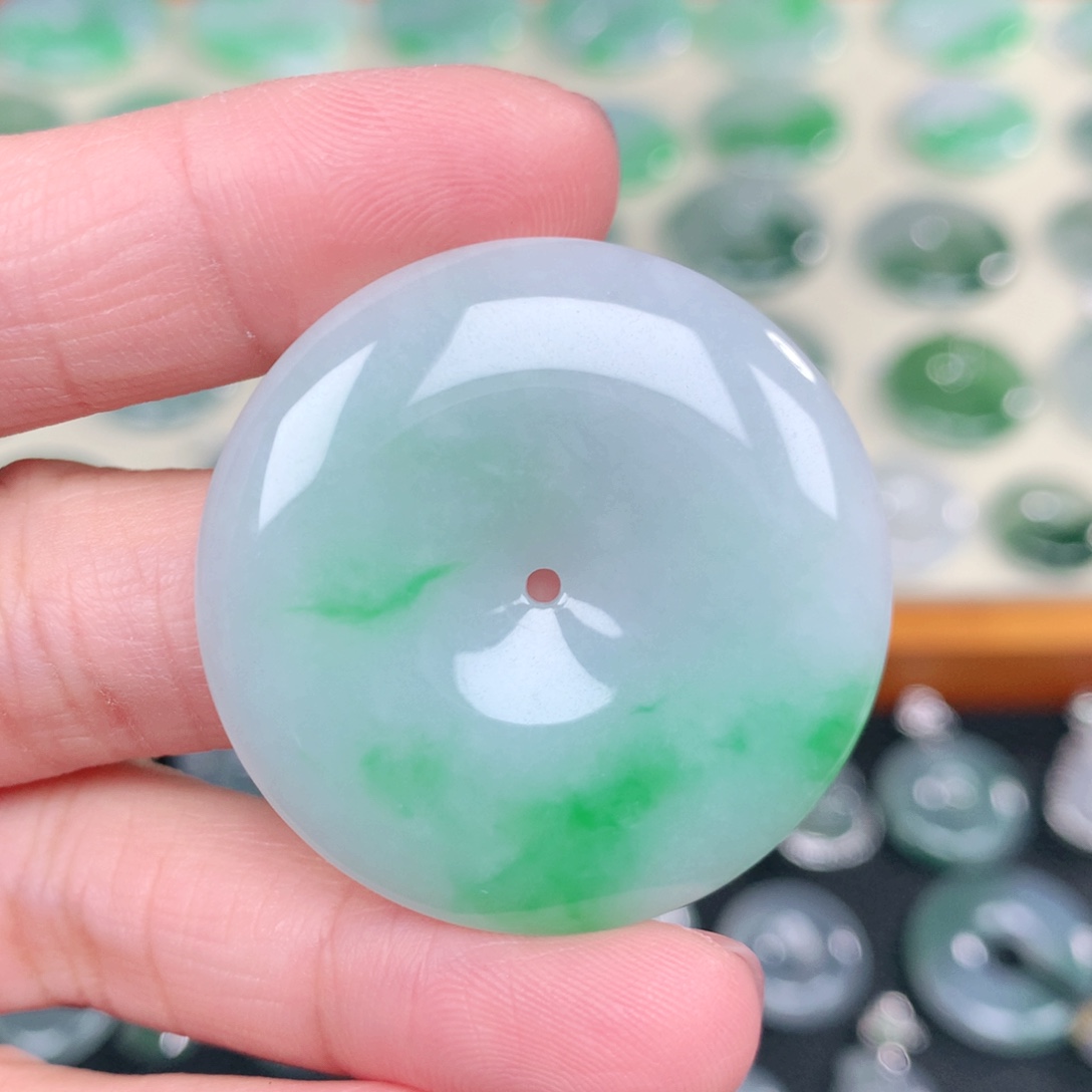 翡翠未镶嵌吊坠(不含链)37-5.8