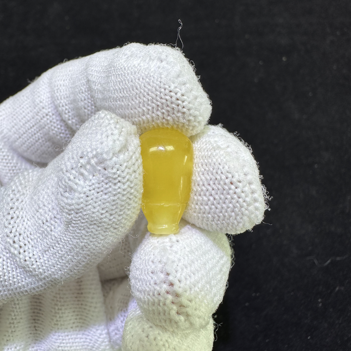 ZT3509天然蜜蜡三通西施壶对孔10.5✖️18无优化支持复检微瑕
